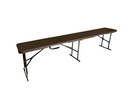 Plastová lavice imitace DŘEVA